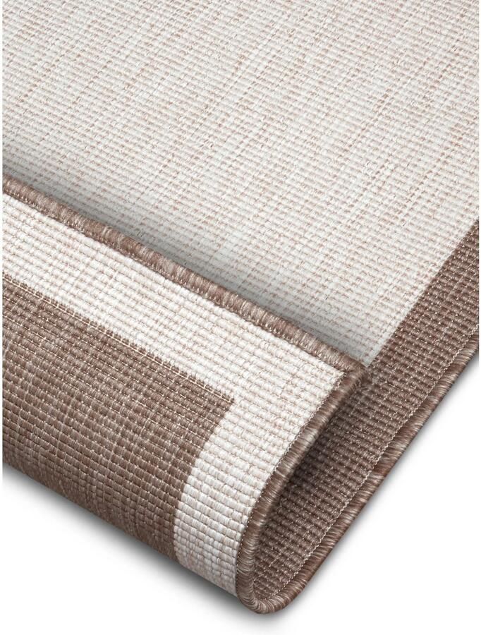 HANSE Home Vloerkleed Panama tweezijdig te gebruiken kleed Binnen- en buitengebruik weerbestendig balkon loper woonkamer waterbestendig - Foto 5