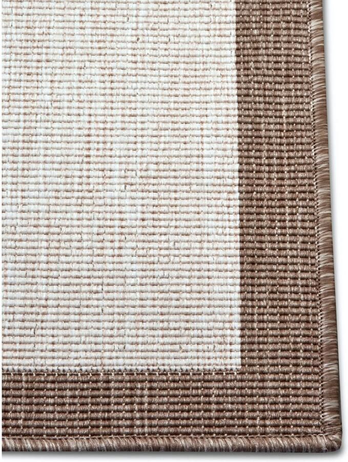 HANSE Home Vloerkleed Panama tweezijdig te gebruiken kleed Binnen- en buitengebruik weerbestendig balkon loper woonkamer waterbestendig - Foto 7