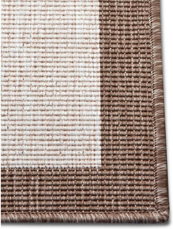 HANSE Home Vloerkleed Panama tweezijdig te gebruiken kleed Binnen- en buitengebruik weerbestendig balkon loper woonkamer waterbestendig - Foto 6