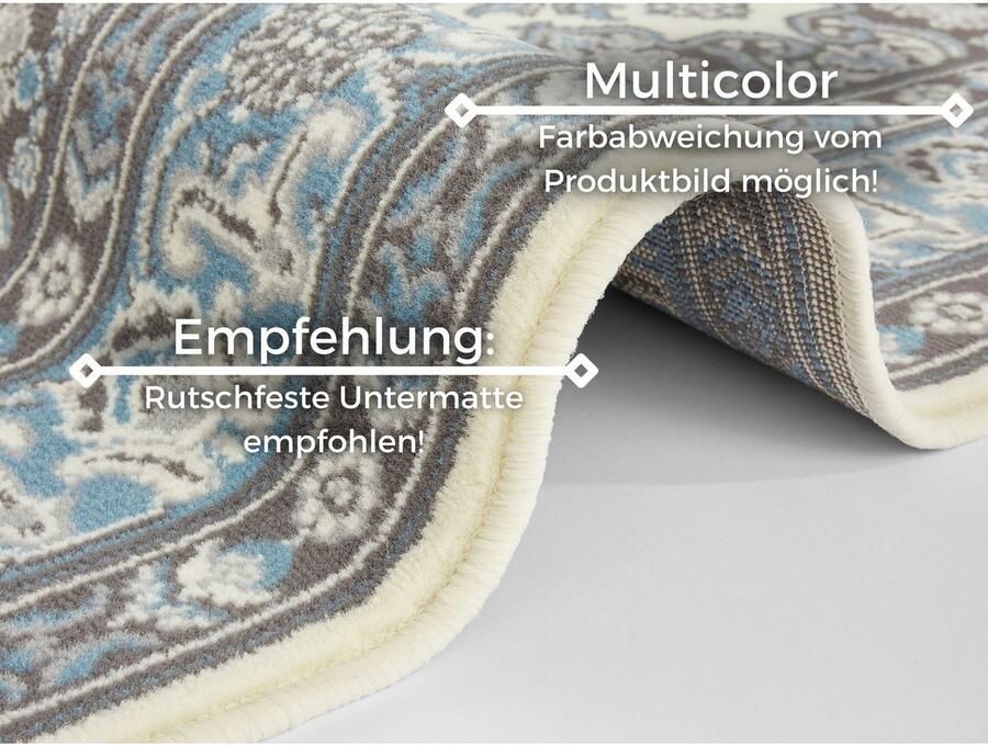 HANSE Home Vloerkleed Parun Täbriz Kortpolig orient loper vintage eetkamer woonkamer gang - Foto 2