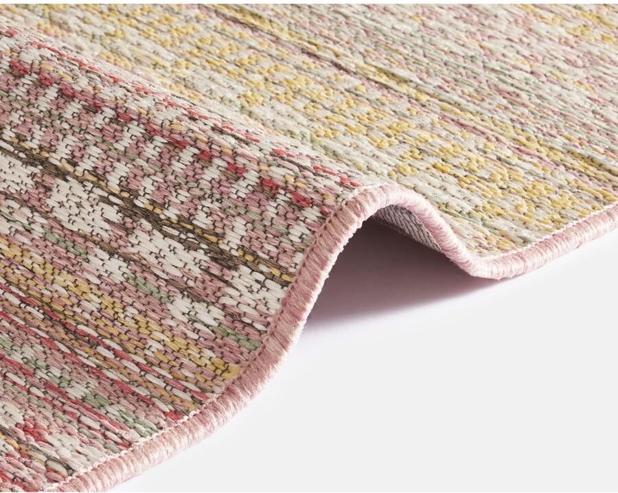 HANSE Home Vloerkleed Pijnboom Geschikt voor binnen en buiten slijtvast en gemakkelijk in onderhoud platweefsel - Foto 2