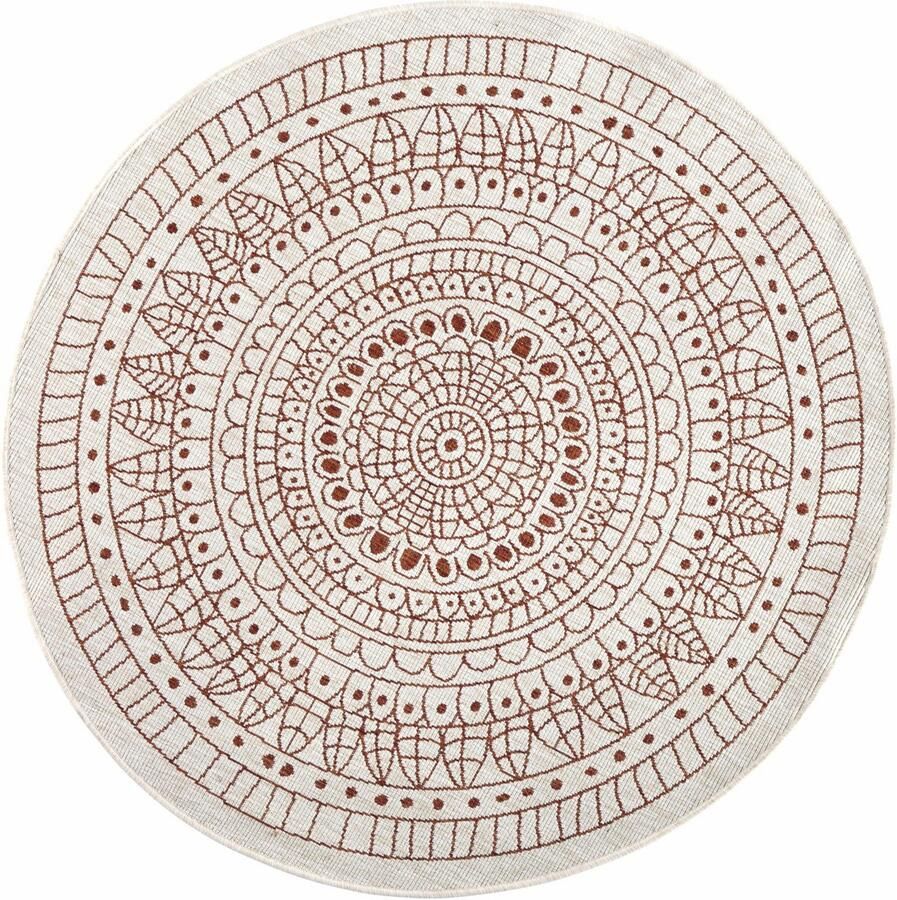 HANSE Home Vloerkleed Porto tweezijdig te gebruiken kleed Geschikt voor binnen en buiten weerbestendig balkon tuin woonkamer waterbestendig - Foto 2