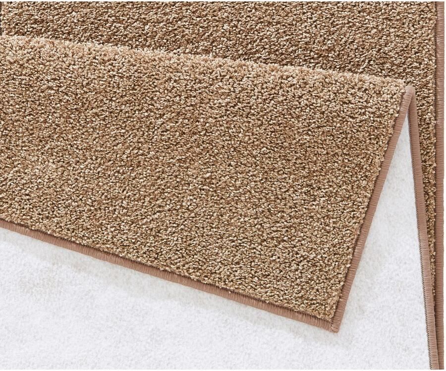 HANSE Home Vloerkleed Pure 100 korte pool Kortpolig effen omgezoomd loper woonkamer kinderkamer gang - Foto 4