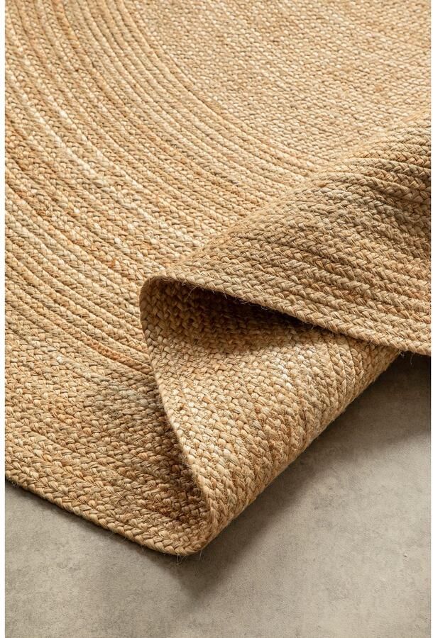 HANSE Home Vloerkleed Rangpur jute tapijt Handgeweven 100% jute natuurlijk woonkamer hal boho scandi - Foto 3