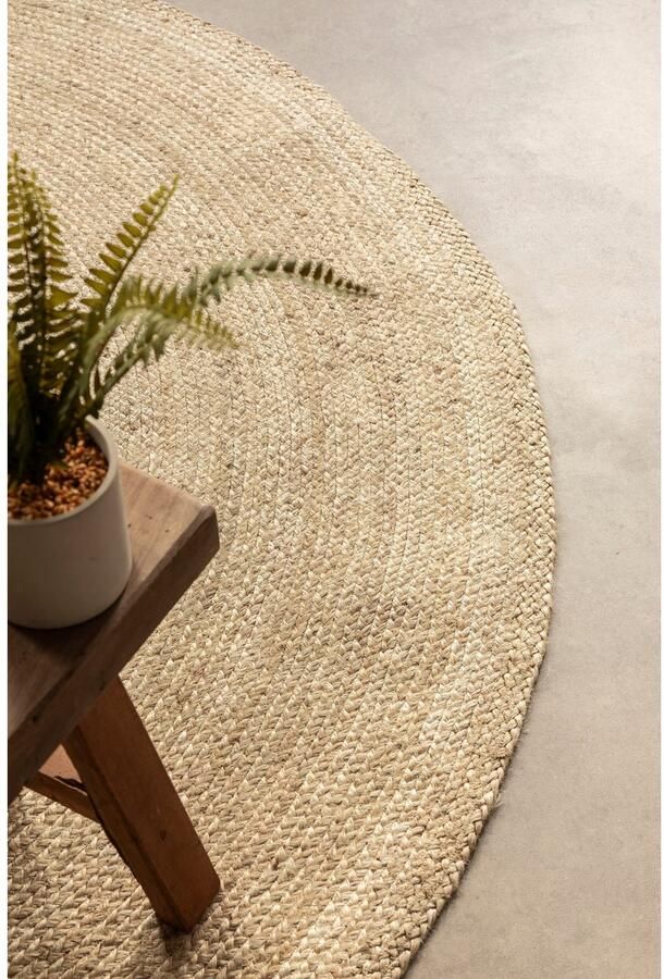 HANSE Home Vloerkleed Rangpur jute tapijt Handgeweven 100% jute natuurlijk woonkamer hal boho scandi - Foto 7