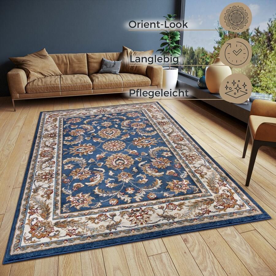 HANSE Home Vloerkleed RENI Oriëntaals oriënt korte pool woonkamer slaapkamer eetkamer