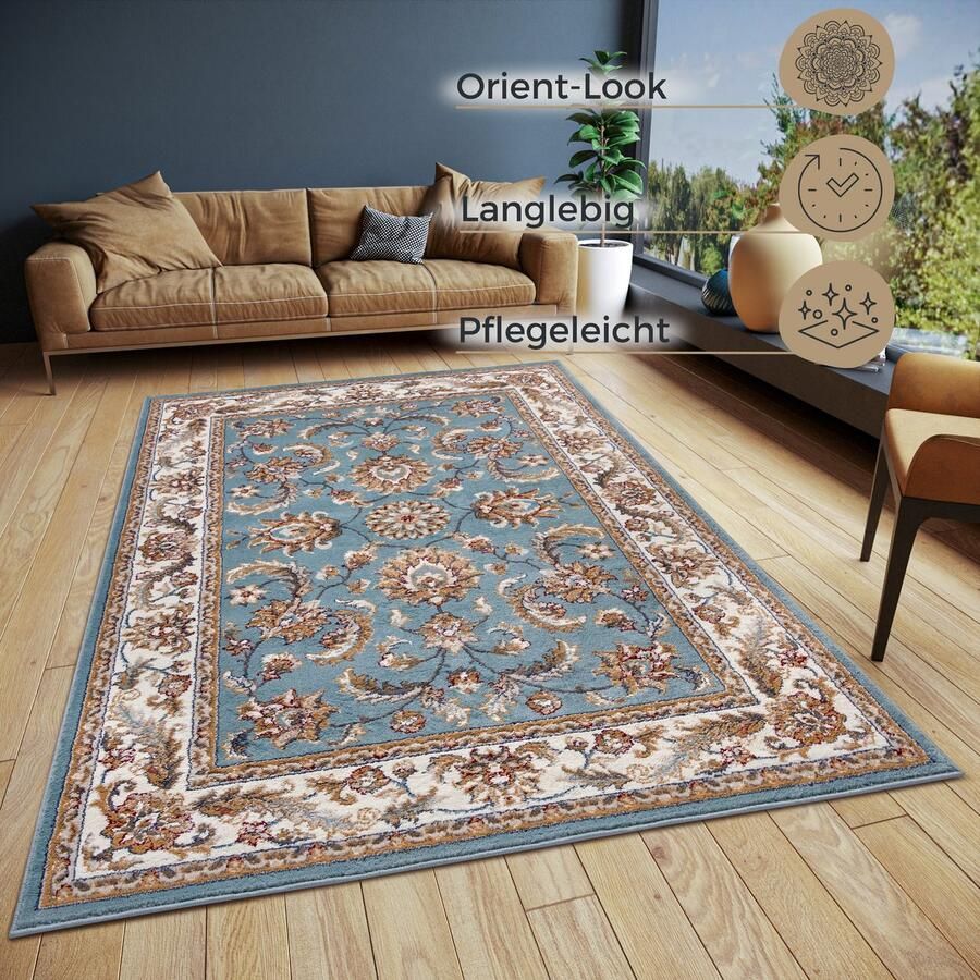 HANSE Home Vloerkleed RENI Oriëntaals oriënt korte pool woonkamer slaapkamer eetkamer