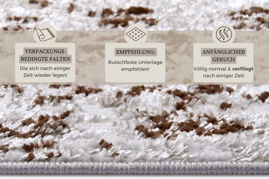 HANSE Home Vloerkleed Retro slijtvast onderhoudsvriendelijk robuust glanzend - Foto 5