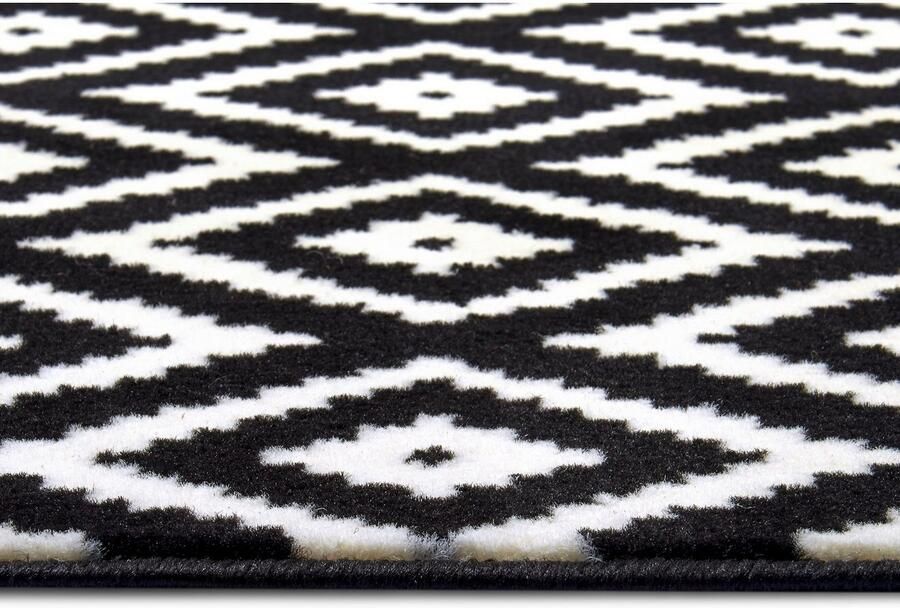 HANSE Home Vloerkleed Ruit Korte pool Scandinavisch ruit modern woonkamer slaapkamer hal - Foto 6