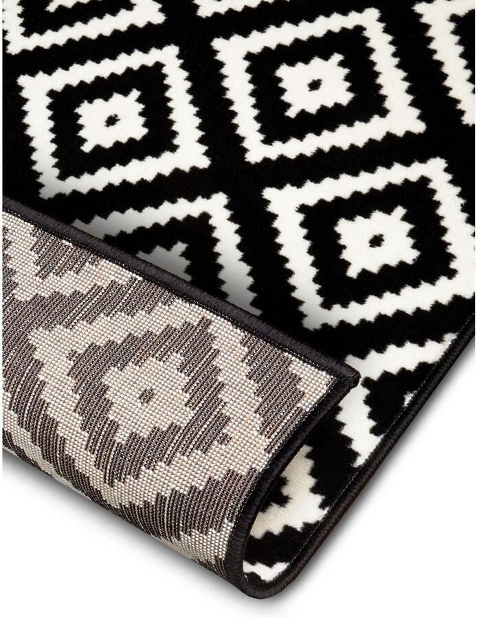 HANSE Home Vloerkleed Ruit Korte pool Scandinavisch ruit modern woonkamer slaapkamer hal - Foto 4