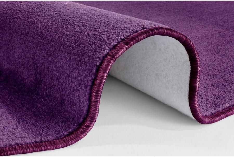 HANSE Home Vloerkleed Shashi Korte pool unikleur vloerkleed zacht eetkamer kinderkamer hal - Foto 3