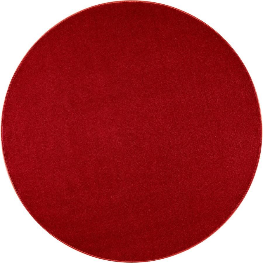 HANSE Home Vloerkleed Shashi Korte pool unikleur vloerkleed zacht eetkamer kinderkamer hal