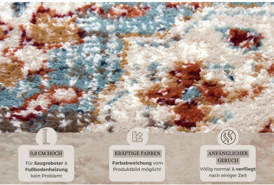 HANSE Home Vloerkleed Strozzi Loper oosters kortpolig woonkamer slaapkamer eetkamer - Foto 3