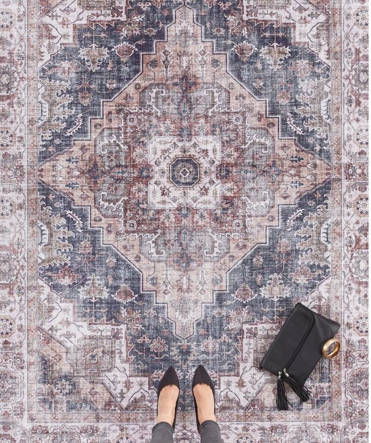 HANSE Home Vloerkleed Sylla Oosters loper vintage woonkamer slaapkamer eetkamer