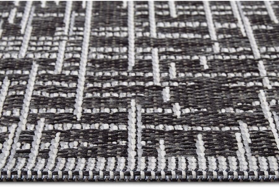 HANSE Home Vloerkleed Telu slijtvaste onderhoudsvriendelijke robuuste binnen- en buitengebruik weerbestendig - Foto 3