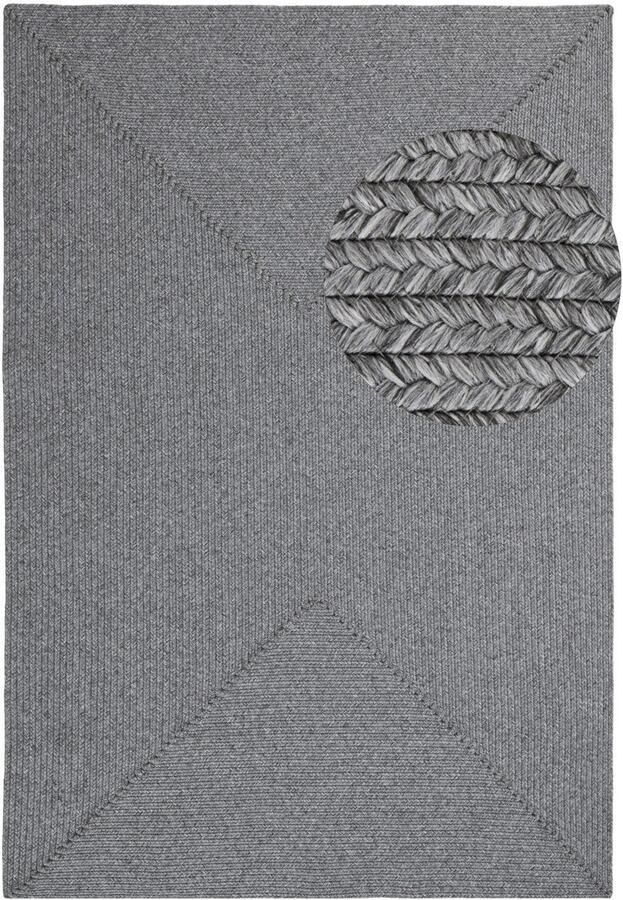 HANSE Home Vloerkleed Trenzado In- & outdoor handgemaakt-look loper weerbestendig balkon woonkamer - Foto 6