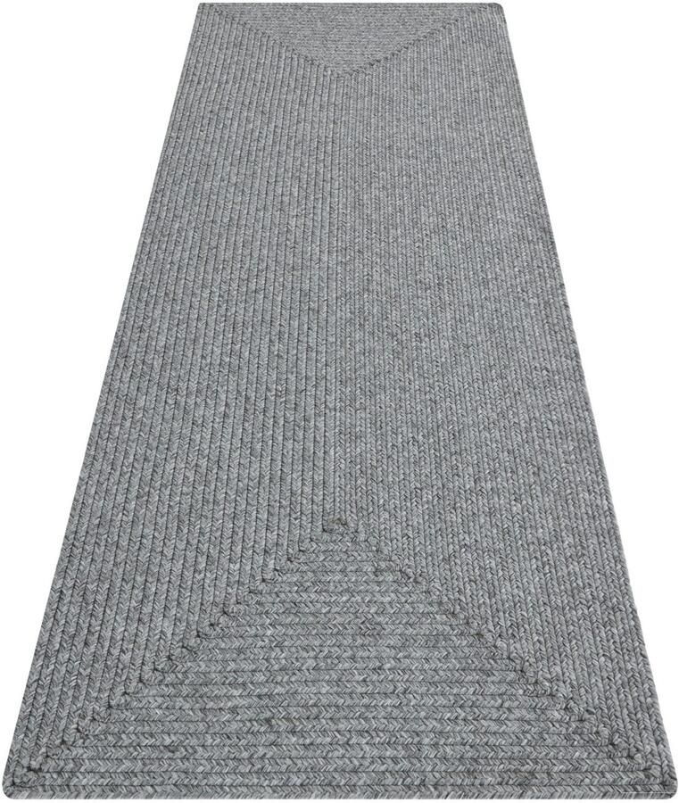HANSE Home Vloerkleed Trenzado In- & outdoor handgemaakt-look loper weerbestendig balkon woonkamer