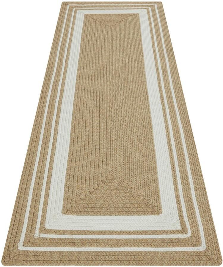 HANSE Home Vloerkleed Trenzado In- & outdoor handgemaakt-look loper weerbestendig balkon woonkamer