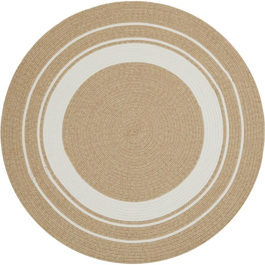 HANSE Home Vloerkleed Trenzado In- & Outdoor Handmade-Look Geweven Weerbestendig Balkon Woonkamer