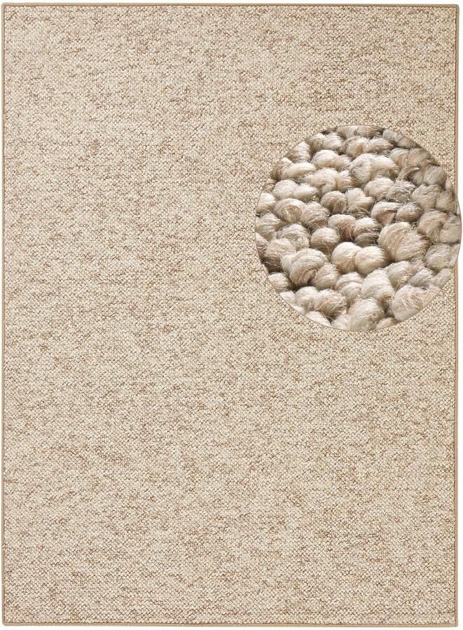 HANSE Home Vloerkleed Wolly 2 Vlakweefsel loper Scandi wol-look eetkamer woonkamer gang - Foto 4