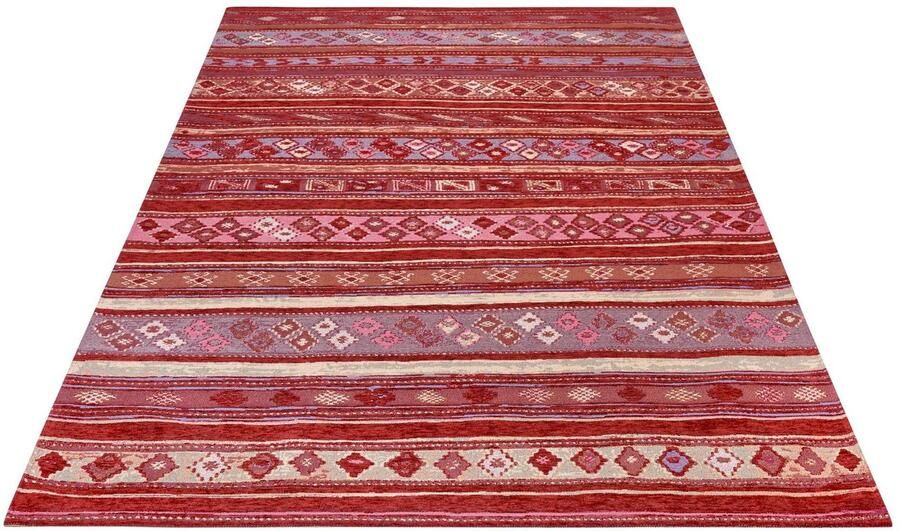 HANSE Home Vloerkleed Yara Vlakweefsel robuust antislip Boho-ontwerp moderne kleuren - Foto 6