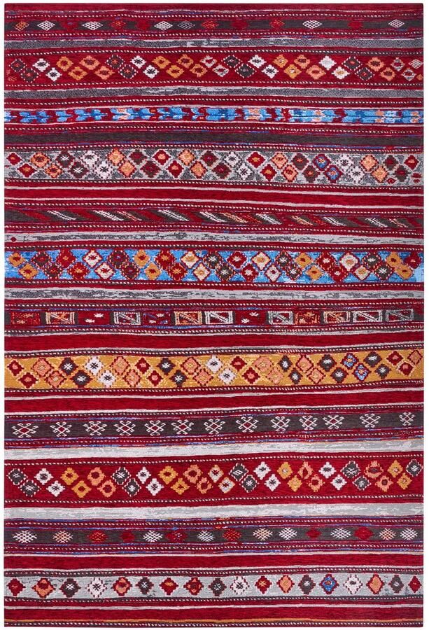 HANSE Home Vloerkleed Yara Vlakweefsel robuust antislip Boho-ontwerp moderne kleuren - Foto 4