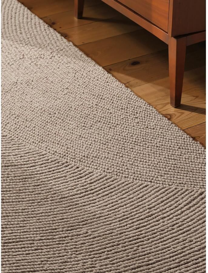 HANSE Home Wollen kleed ELENI Handgetuft wol natuur woonkamer slaapkamer scandinavisch hygge