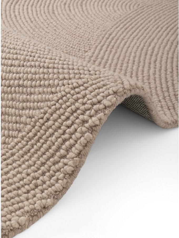 HANSE Home Wollen kleed ELENI Handgetuft wol natuur woonkamer slaapkamer scandinavisch hygge - Foto 7