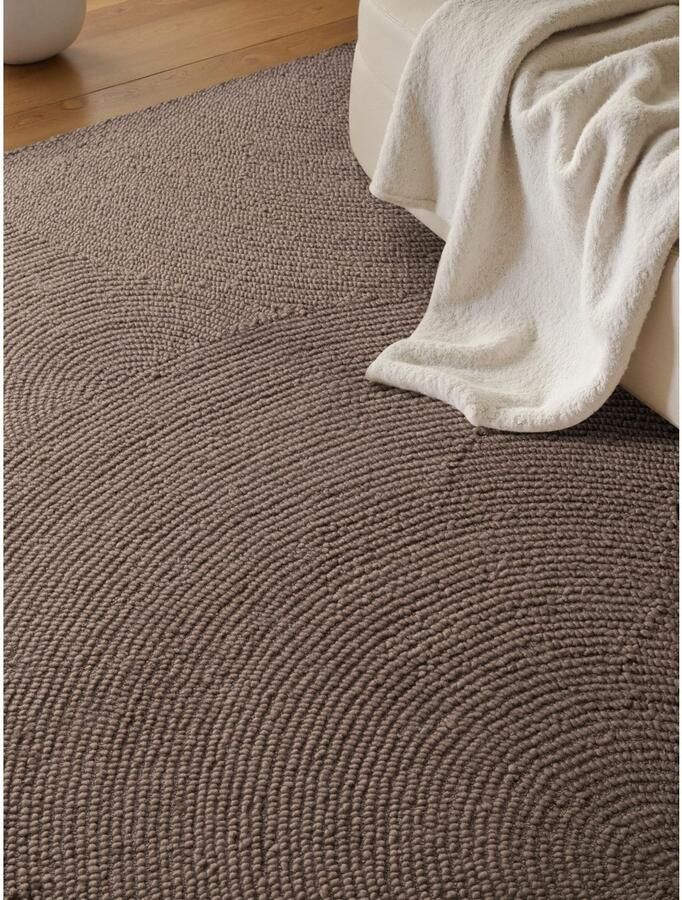 HANSE Home Wollen kleed ELENI Handgetuft wol natuur woonkamer slaapkamer scandinavisch hygge - Foto 3