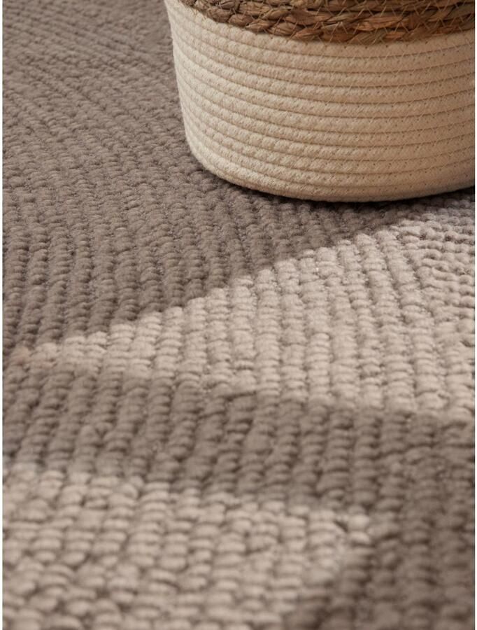 HANSE Home Wollen kleed ELENI Handgetuft wol natuur woonkamer slaapkamer scandinavisch hygge - Foto 6