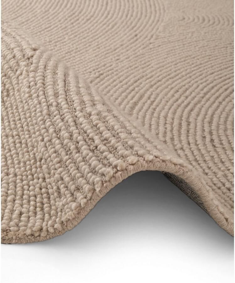 HANSE Home Wollen kleed ELENI Handgetuft wol natuur woonkamer slaapkamer scandinavisch hygge - Foto 2