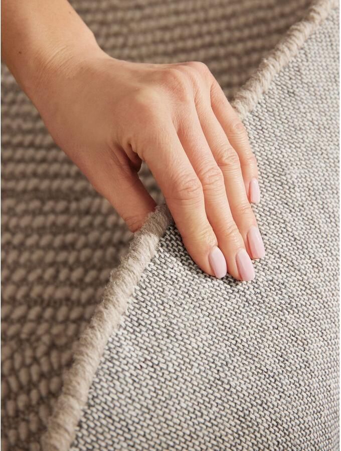 HANSE Home Wollen kleed ELENI Handgetuft wol natuur woonkamer slaapkamer scandinavisch hygge - Foto 8