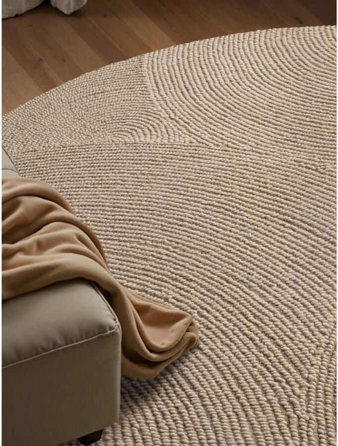 HANSE Home Wollen kleed ELENI Handgetuft wol natuur woonkamer slaapkamer scandinavisch hygge - Foto 6