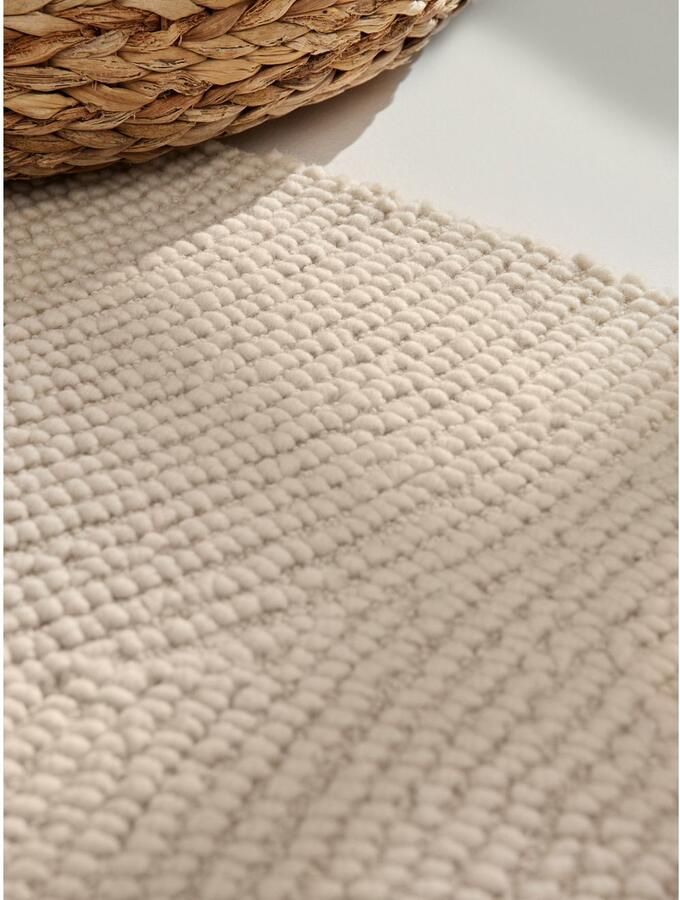 HANSE Home Wollen kleed ELENI Handgetuft wol natuur woonkamer slaapkamer scandinavisch hygge - Foto 7