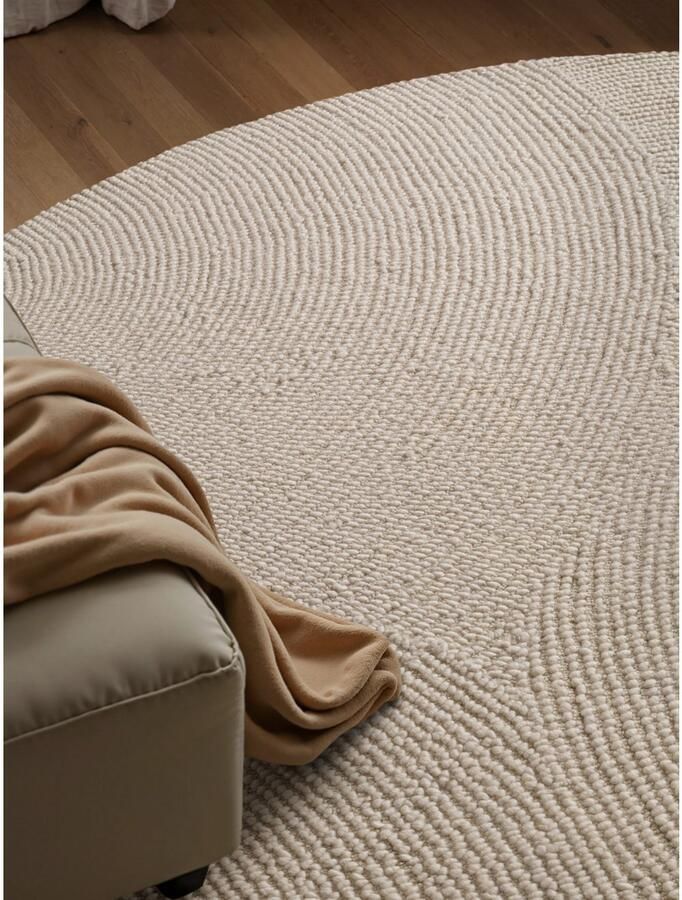 HANSE Home Wollen kleed ELENI Handgetuft wol natuur woonkamer slaapkamer scandinavisch hygge - Foto 5