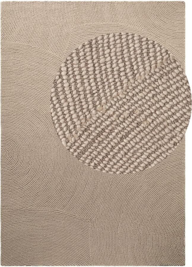 HANSE Home Wollen kleed ELENI Handgetuft wol natuur woonkamer slaapkamer scandinavisch hygge - Foto 8