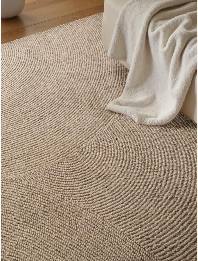 HANSE Home Wollen kleed ELENI Handgetuft wol natuur woonkamer slaapkamer scandinavisch hygge - Foto 2
