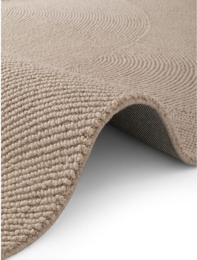HANSE Home Wollen kleed ELENI Handgetuft wol natuur woonkamer slaapkamer scandinavisch hygge - Foto 5