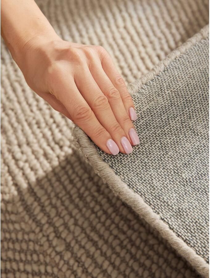 HANSE Home Wollen kleed ELENI Handgetuft wol natuur woonkamer slaapkamer scandinavisch hygge - Foto 6