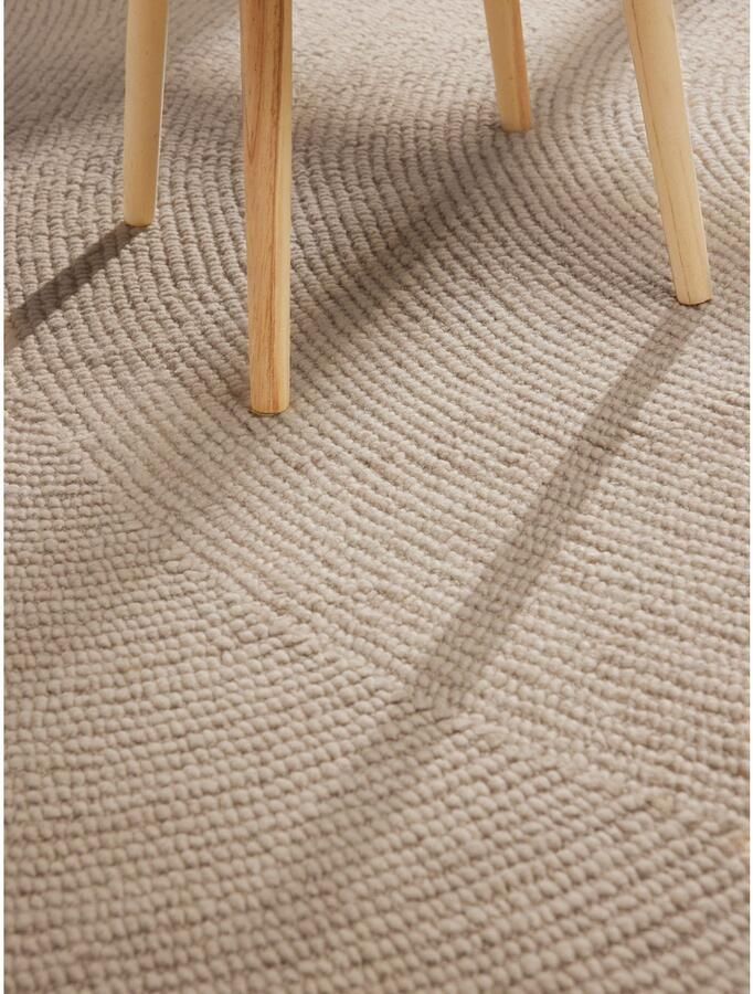 HANSE Home Wollen kleed ELENI Handgetuft wol natuur woonkamer slaapkamer scandinavisch hygge - Foto 3