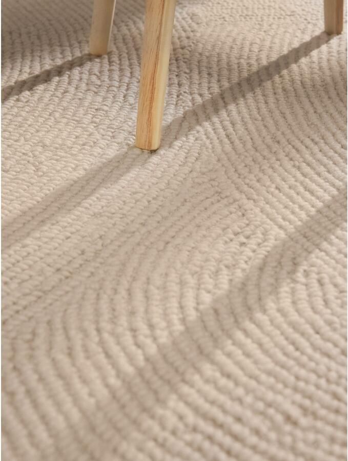 HANSE Home Wollen kleed ELENI Handgetuft wol natuur woonkamer slaapkamer scandinavisch hygge - Foto 7