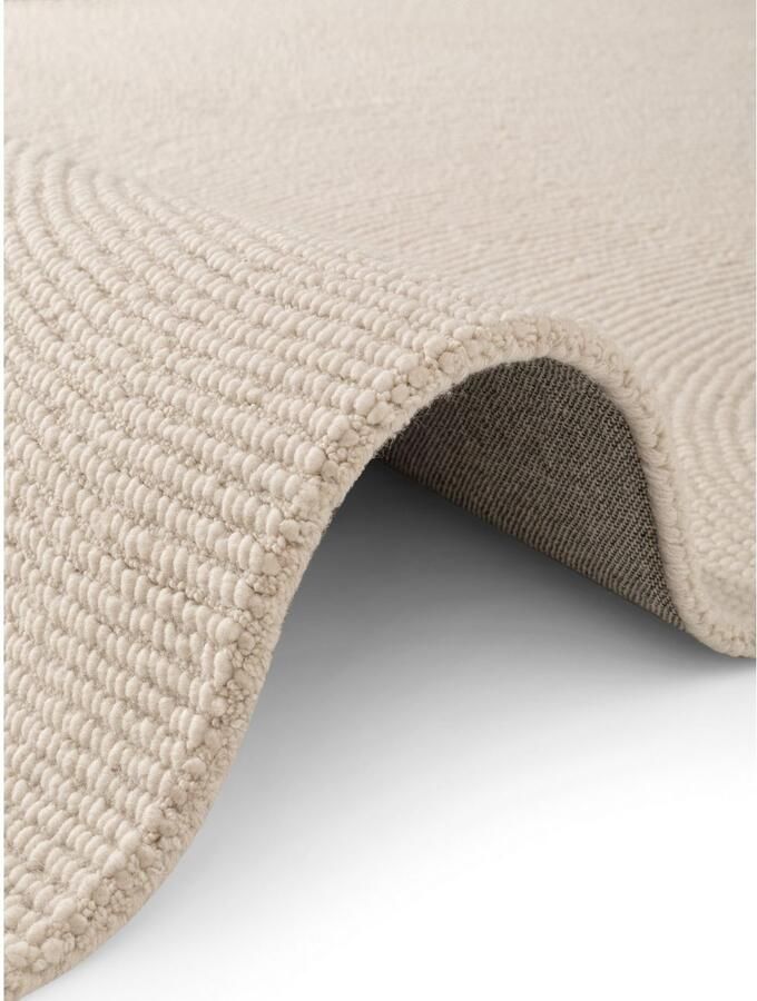 HANSE Home Wollen kleed ELENI Handgetuft wol natuur woonkamer slaapkamer scandinavisch hygge - Foto 6