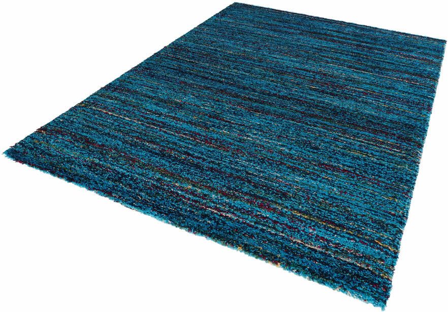 Mint rugs Hoogpolig modern vloerkleed Chic blauw 160x230 cm