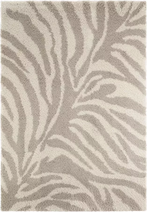 HANSE Home Hoogpolig vloerkleed Desert Zebra design bijzonder zacht door microvezel robuust gemakkelijk in onderhoud - Foto 1