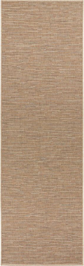 BT Carpet Loper binnen & buiten sisal-look Nature goudbruin 80x250 cm