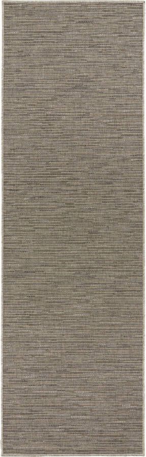 BT Carpet Loper binnen & buiten sisal-look Nature multi grijs 80x250 cm