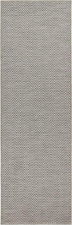 BT Carpet Loper binnen & buiten sisal-look Nature grijs 80x350 cm - Foto 4