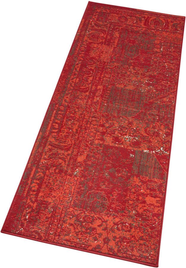 Hanse Home Vintage loper Plume rood 80x250 cm
