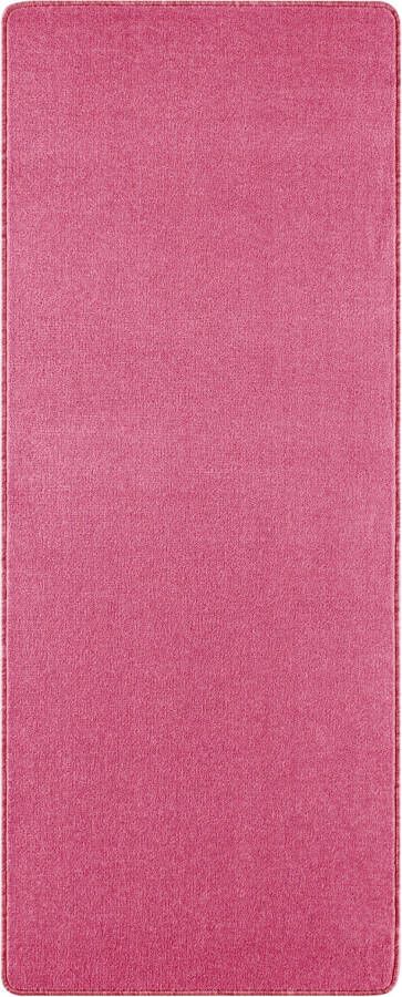 Hanse Home Modern effen vloerkleed Nasty roze 200x200 cm - Foto 6