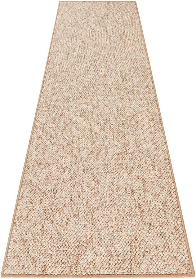 BT Carpet Vloerkleed Wol-optiek beige bruin 100x140 cm